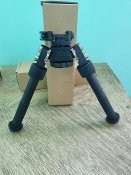 Сошки копия Atlas BT10-LW17 под вивер с быстросьемным креплением