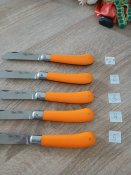 2М#1-5 Ножі нові складні виробництва Франціі Roger Orfevre гарної якості.