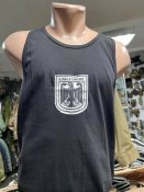 Майка черная с орлом BW - L,  XXL