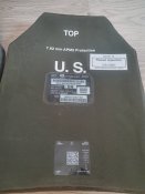 Бронеплиты США ESAPI XL