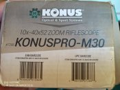 Оптический прицел Konus KonusPro M-30 10-40x52 Mil-Dot IR
