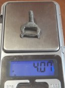 Рамочная застежка для сабельных, портупейных поясов 16-19 вв.