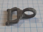 Рамочная застежка для сабельных, портупейных поясов 16-19 вв.
