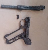 Заготовка ММГ P08 Parabellum Люгер