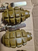 Граната  Ф 1  с  УЗРГМ.  Макет. (1 шт.)