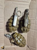 Граната  Ф 1  с  УЗРГМ.  Макет. (1 шт.)