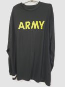 Тренувальний реглан армії США US ARMY APFU Long Sleeve Physical Fit