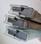 Магазини 7,62х39 з пластику. Три штуки