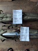 Збільшене розкладне польове ліжко Mil-Tec US Style Olive - 210 x 70 см