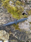 Ніж кинджал, 10 шт, з шкіряними ножнами