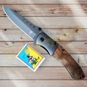 Ніж складаний Browning 351 напівавтомат із кліпсою