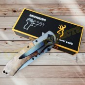 Ніж складаний Browning 351 напівавтомат із кліпсою