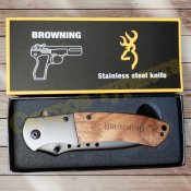 Ніж складаний Browning 351 напівавтомат із кліпсою