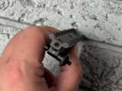 Планка вместо прицельной планки на АК 7.62