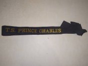 Ленточка на бескозырку T.S. Prince Charles.