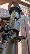 Використані протитанкові гранатомети АТ-4 (2шт) в кейсі.