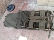 Неубиваемый армейский рюкзак на алюминиевой раме.