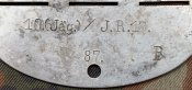 Жетон єгеря з 17-го Брауншвейського піхотного полку Вермахту (I.R. 17)
