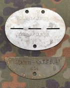 Жетон єгеря з 17-го Брауншвейського піхотного полку Вермахту (I.R. 17)