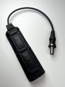 Кнопка ввімкнення перемикач для лазеру, ліхтарика чи лцу surefire, dbal a2, peq 15, inforce, m300, m600, m600c. 0013