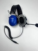Навушники 3m peltor headset, навушники пілота 3m peltor, колір: синій
