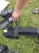 Поліцейський захист ноги та коліна (9)