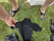 Поліцейський захист ноги та коліна (9)
