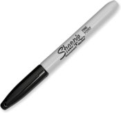 Маркери Sharpie Fine Point Black , наповнення в тактичну аптечку
