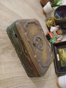 2 О# Старовинний латунний обігрівач виробництва Франціі