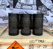 Пустые тубусы дымовых гранат (2 шт.)