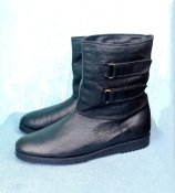 Сапоги кожаные р. 43.