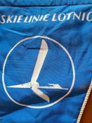 Вимпел вымпел LOT polish airlines polskie linie lotnicze