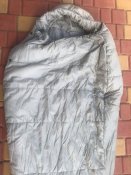 Зимовий спальник modular sleeping bag intermediate cold tennier industries inc разом з компресійним мішком