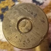 Гільзи запалу від арти 155 мм FH-70 Праймери (піропатрон) 5 шт. Латунь. Всі клейма різні!