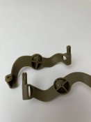 Ремонтні запасні кріплення для чебурашок на активні навушники howard, walker's razor slim, earmor, койот