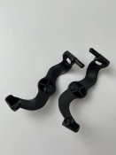 Ремонтні запасні кріплення для чебурашок на активні навушники howard, walker's razor slim, earmor, чорний