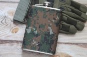 Фляга для алкоголя Піксель Фляга камуфляж 260 мл (1597)