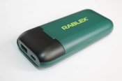 Зарядний пристрій з функцією Power bank Rablex RB410 для Li-Ion 18650, 21700, 20700 (1823)