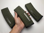 Магазин 5,56 х 45 мм Steel Plast з вікном зелений (5 шт.)