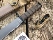 Ніж тактичний Ontario OKC 3S Bayonet, багнет-ніж танто з серрейтором Combat М16