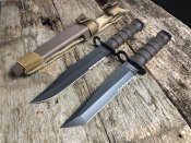 Ніж тактичний Ontario OKC 3S Bayonet, багнет-ніж танто з серрейтором Combat М16