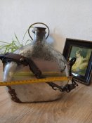 2П# Фляга військова старовинна виробництва Франціі