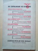 Программа NSDAP/НСДАП Мюнхен, 1938г.