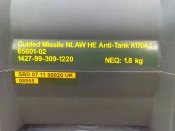 Транспортний контейнер (тубус) від GM NLAW K170A2