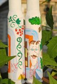 гільзи розписані
