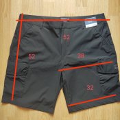 Трекінгові шорти карго,  розмір W38 (XL), нові