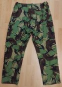 Брюки, штаны Trousers Combat DPM, утеплённые, размер 2, 80-е, б/у, армия ВС Великобритания