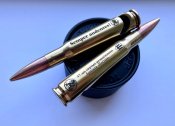 Открывашка для бутылок из макета патрона 50 bmg лазерная гравировка