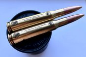 Открывашка для бутылок из макета патрона 50 bmg лазерная гравировка