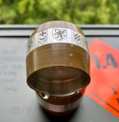 Пепельница из выстрела спг лазерная гравировка